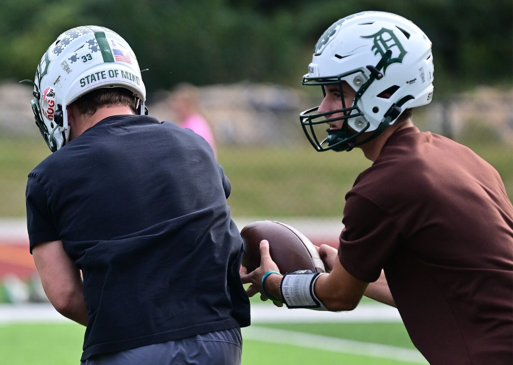 De Soto football practice